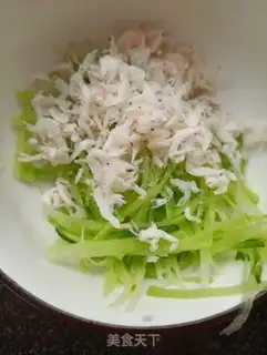 Make Tofu shrimp and fruit radish step 2