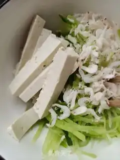 Make Tofu shrimp and fruit radish step 4