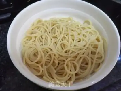 Make Shrimp ketchup pasta step 4