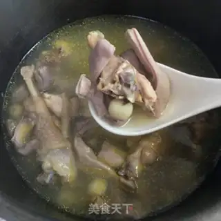 Make Chicken soup with pig belly step 7