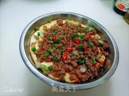 Make Steamed eggs step 7
