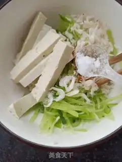 Make Tofu shrimp and fruit radish step 6