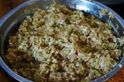 Make Sour pork dumplings step 4