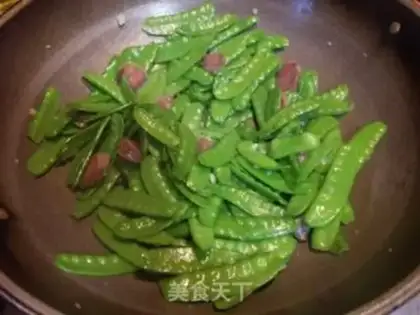Make Weenie fried Dutch beans step 6