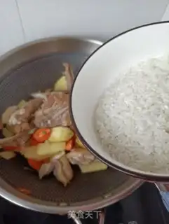 Make Hands on rice step 13