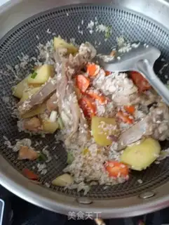 Make Hands on rice step 14
