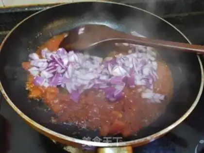 Make Shrimp ketchup pasta step 10