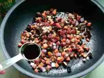 Make Pumpkin rice step 6