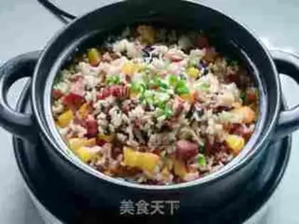 Make Pumpkin rice step 9