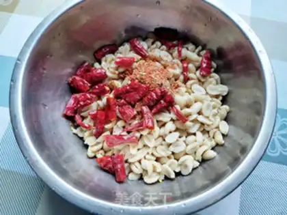 Make Homemade drunk peanuts step 2