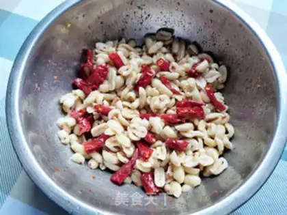Make Homemade drunk peanuts step 3