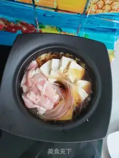 Make Hot cabbage tofu step 8