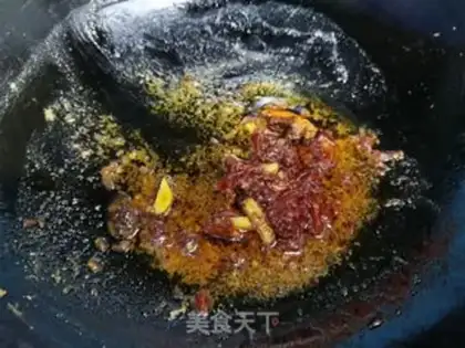 Make Tofu puffed meat step 6