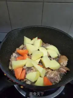 Make Potato chicken step 6