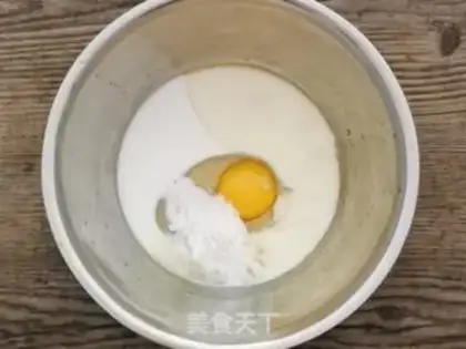Make original waffles step 2