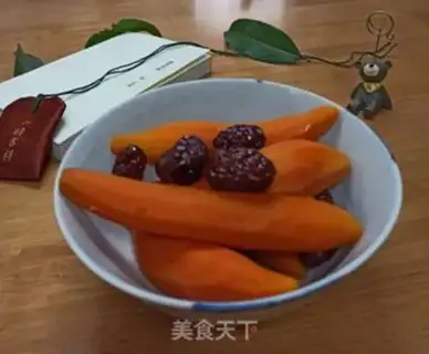 Make Sweet and red dates and sweet potatoes step 4