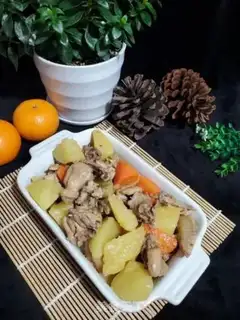 Make Potato chicken step 10