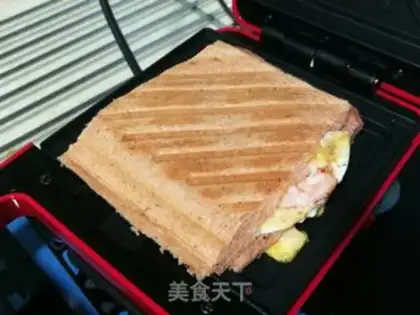 Make Fried egg shrimp sandwich step 11