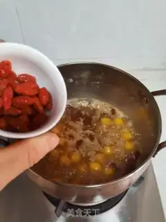 Make Red sugar. Pumpkin rice balls step 17