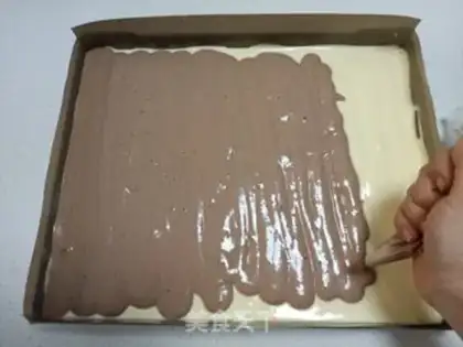 Make Chocolate cyclone cake roll step 9