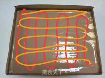 Make Chocolate cyclone cake roll step 10