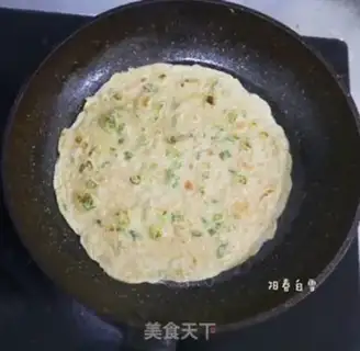 Make All-eat onion egg waffles step 5