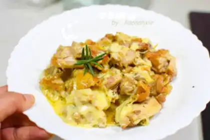 Make Cheese chicken step 6