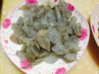 Make Shrimp cabbage step 2
