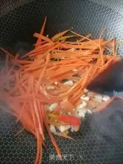 Make Carrot, bean peel step 1