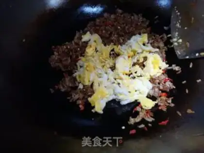 Make Egg fried rice step 9