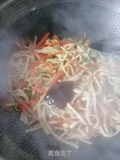 Make Carrot, bean peel step 4