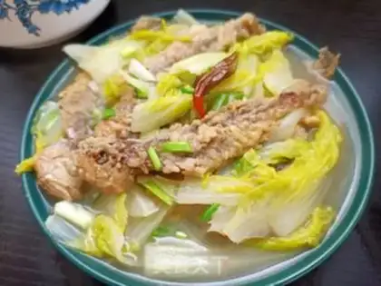 Make Gold-cooked fish step 11