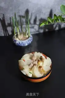 Make Five flowers for radish step 4