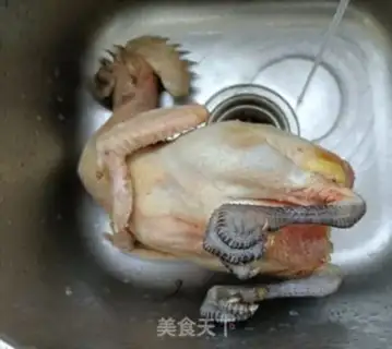 Make A rooster with a moustache step 0