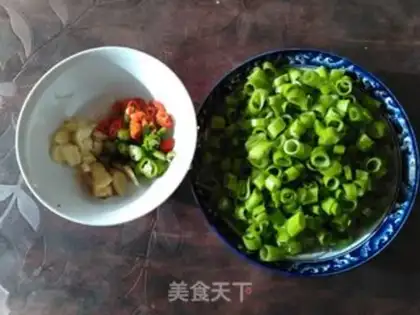 Make Vegetable empties step 1