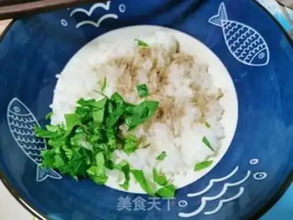 Make ♪ ♪ A green ham rice ♪ step 0