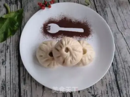 Make Meat bun step 6