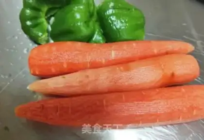 Make Carrot with peppers step 0