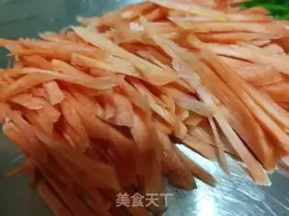 Make Carrot with peppers step 2