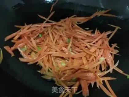 Make Carrot with peppers step 4