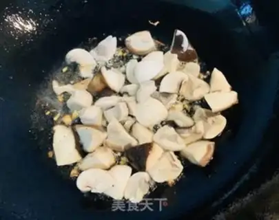 Make Pyramid mushrooms step 3