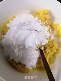 Make Red potato rice cake step 1