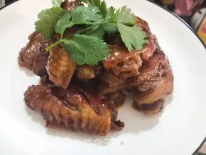 Make Coke chicken wings step 6