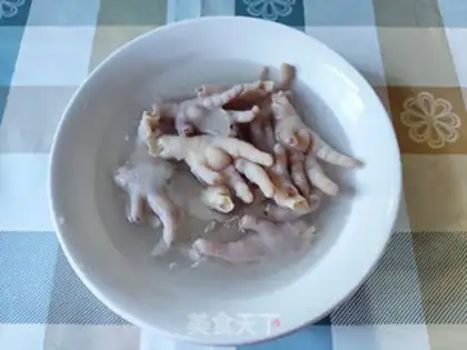 Make Easy chicken feet step 3