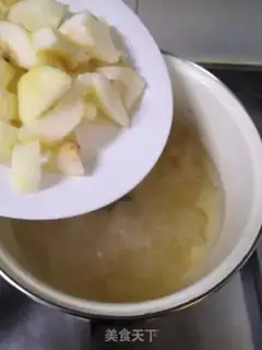 Make Silver pear soup step 4