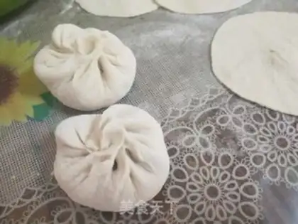 Make Porridge pork buns step 5