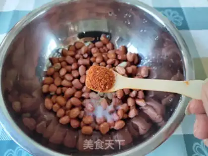 Make Five peanuts step 4