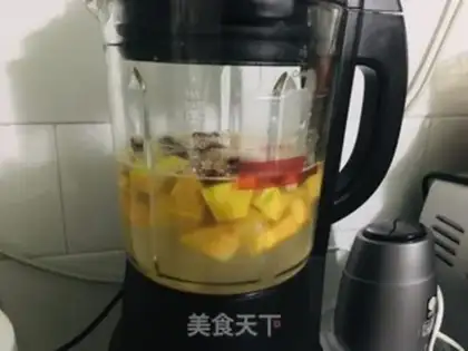 Make Pumpkin porridge step 2