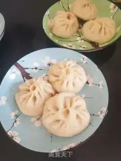Make Porridge pork buns step 6