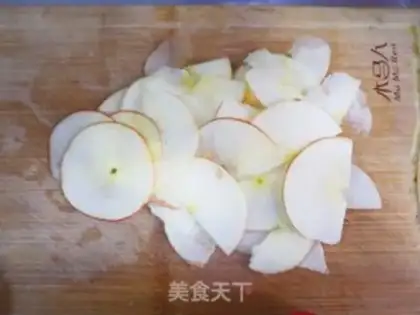Make Sweet apple chips step 1